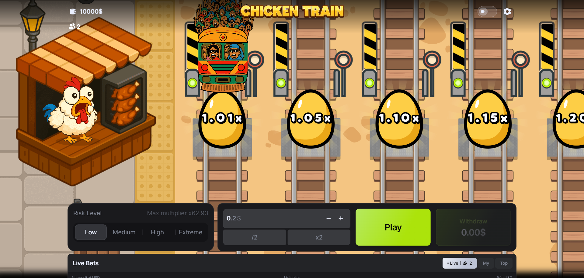 치킨 로드 슬롯 데모